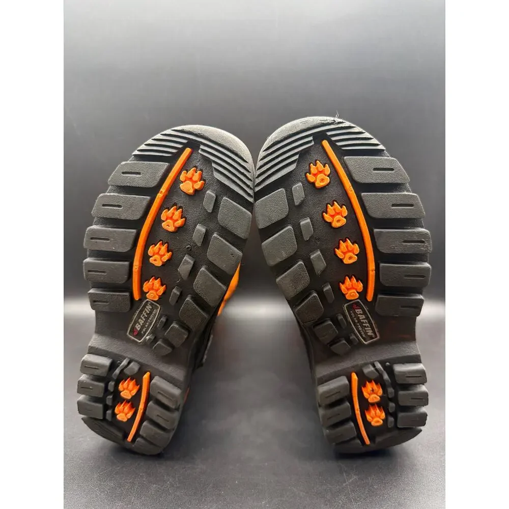 Baffin Pinetree Junior Snow Boots Youth US 3 Black Waterproof Insulated Winter